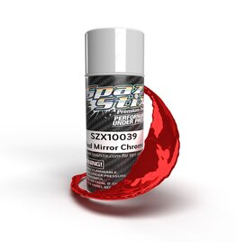 SPAZ STIX SZX10039 RED MIRROR CHROME AEROSOL PAINT, 3.5OZ CAN