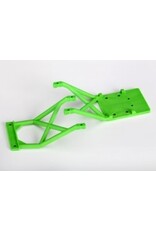 TRAXXAS TRA3623A SKID PLATES, FRONT & REAR (GREEN)