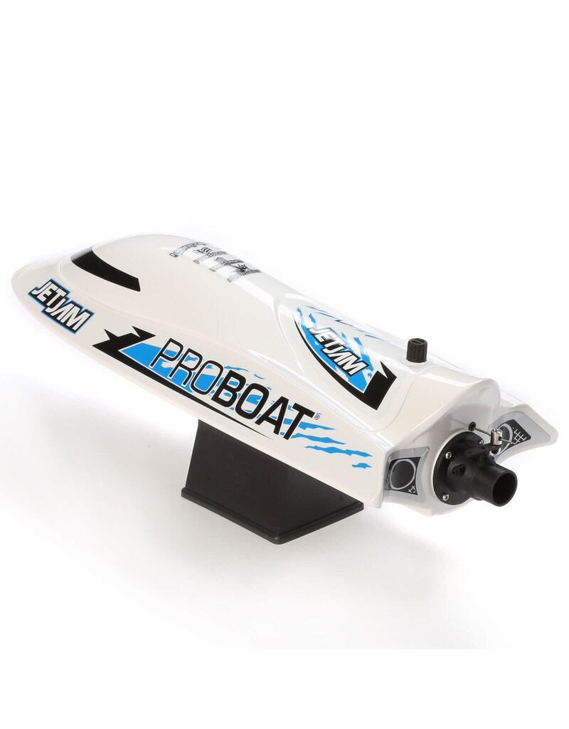 PROBOAT PRB08031V2T2 JET JAM 12" POOL RACER BOAT RTR: WHITE