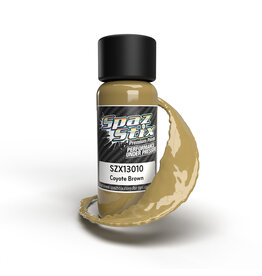 SPAZ STIX SZX13010 COYOTE BROWN AIRBRUSH READY PAINT, 2OZ BOTTLE