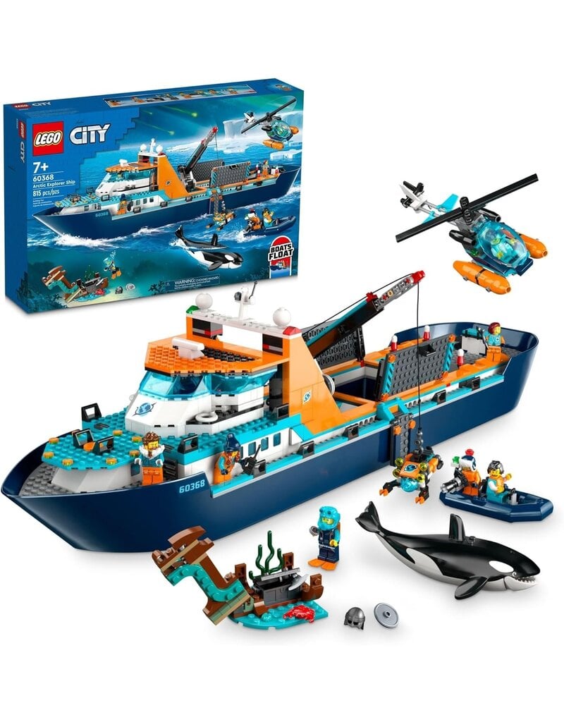 LEGO LEGO 60368 CITY ARTIC EXPLORER SHIP 815PCS