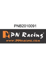 PN RACING PNB2010091 PN RACING BLACK SMALL BANNER