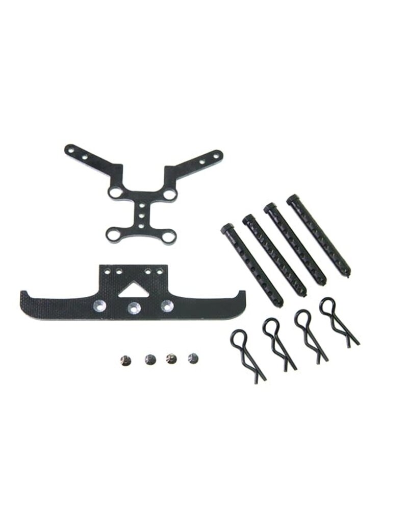PN RACING KEN PN600800K MINI-Z MR-02/03 PN2.5 LEXAN BODY MOUNTING KIT