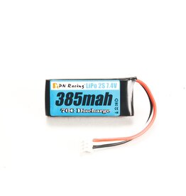 PN RACING PN700385 V3 LIPO 2S 7.4V 385MAH 70C