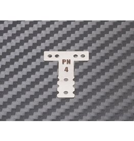 PN RACING KEN PNMR3074 MINI-Z MR03 MM SPRING STEEL T-PLATE #4