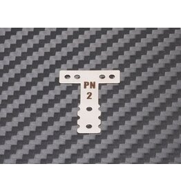 PN RACING KEN PNMR3072 MINI-Z MR03/MR04 MM SPRING STEEL T-PLATE #2