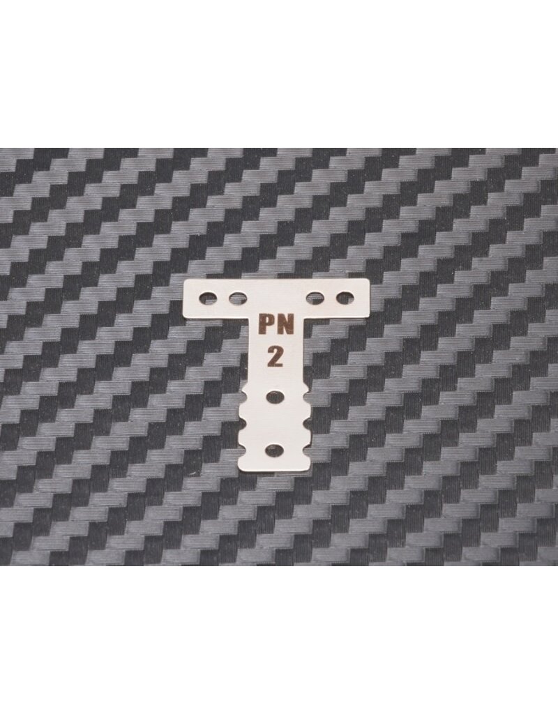 PN RACING KEN PNMR3072 MINI-Z MR03 MM SPRING STEEL T-PLATE #2