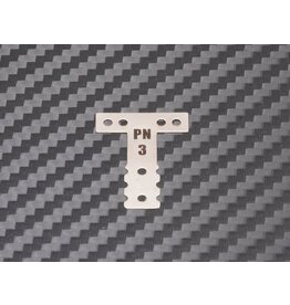 PN RACING KEN PNMR3073 MINI-Z MR03 MM SPRING STEEL T-PLATE #3