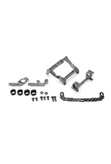 PN RACING PN MR2395K 93-102MM MOTOR MOUNT FOR MR-03: BLACK