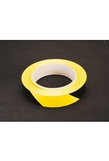 PN RACING KEN PN700551 RCP TRACKS BLACK/ YELLOW VINYL TAPE 1" X 100'
