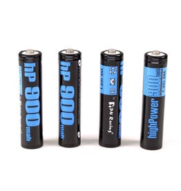 PN RACING PN HP900 1.25V NI-MH 900MAH AAA RECHARGABLE BATTERIES (4)