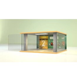 PN RACING KEN PN72802N SCALE REALISTIC CAR GARAGE