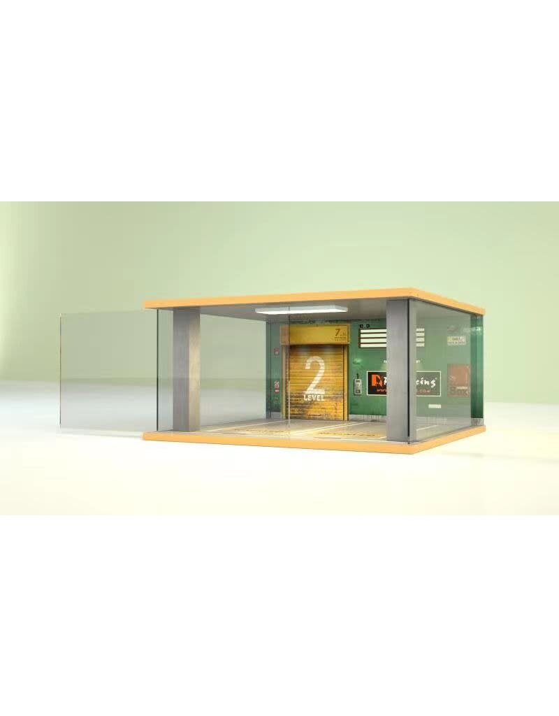 PN RACING KEN PN72802N SCALE REALISTIC CAR GARAGE