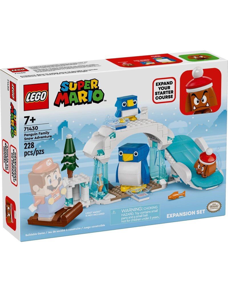 LEGO LEGO 71430 SUPER MARIO PENGUIN FAMILY SNOW ADVENTURE 228PCS