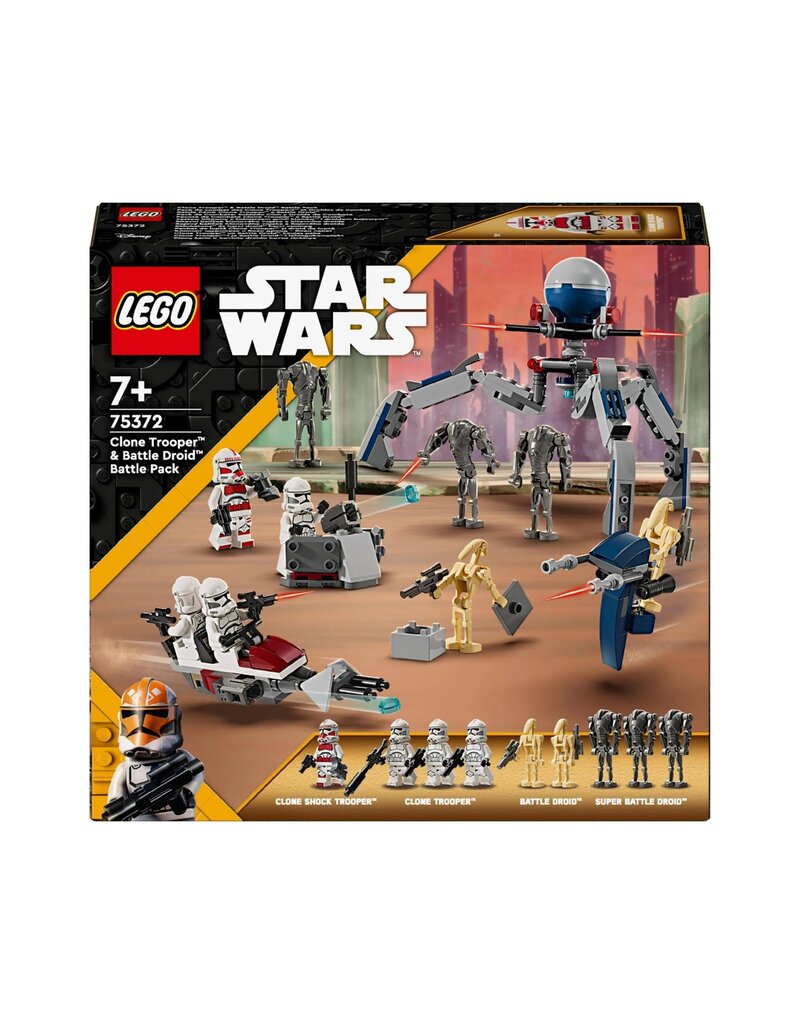 LEGO LEGO 75372 STAR WARS CLONE TROOPER & BATTLE DROID BATTLE PACK