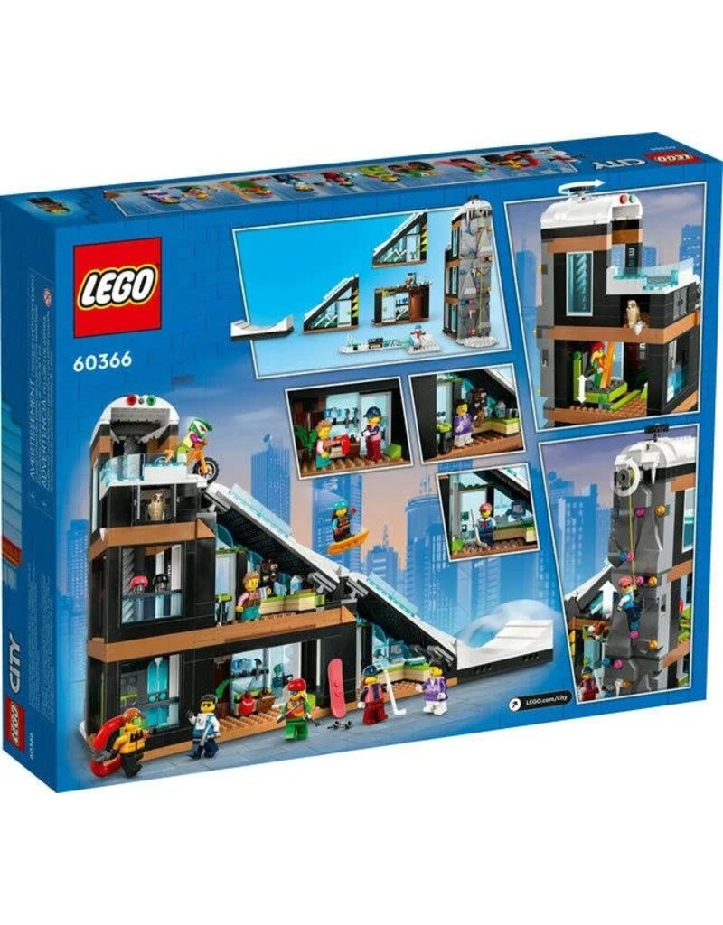 LEGO LEGO 60366 CITY SKI AND CLIMBING CENTER