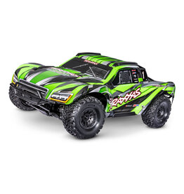 TRAXXAS TRA102076-4-GRN MAXX SLASH 6S SHORT COURSE TRUCK: GREEN
