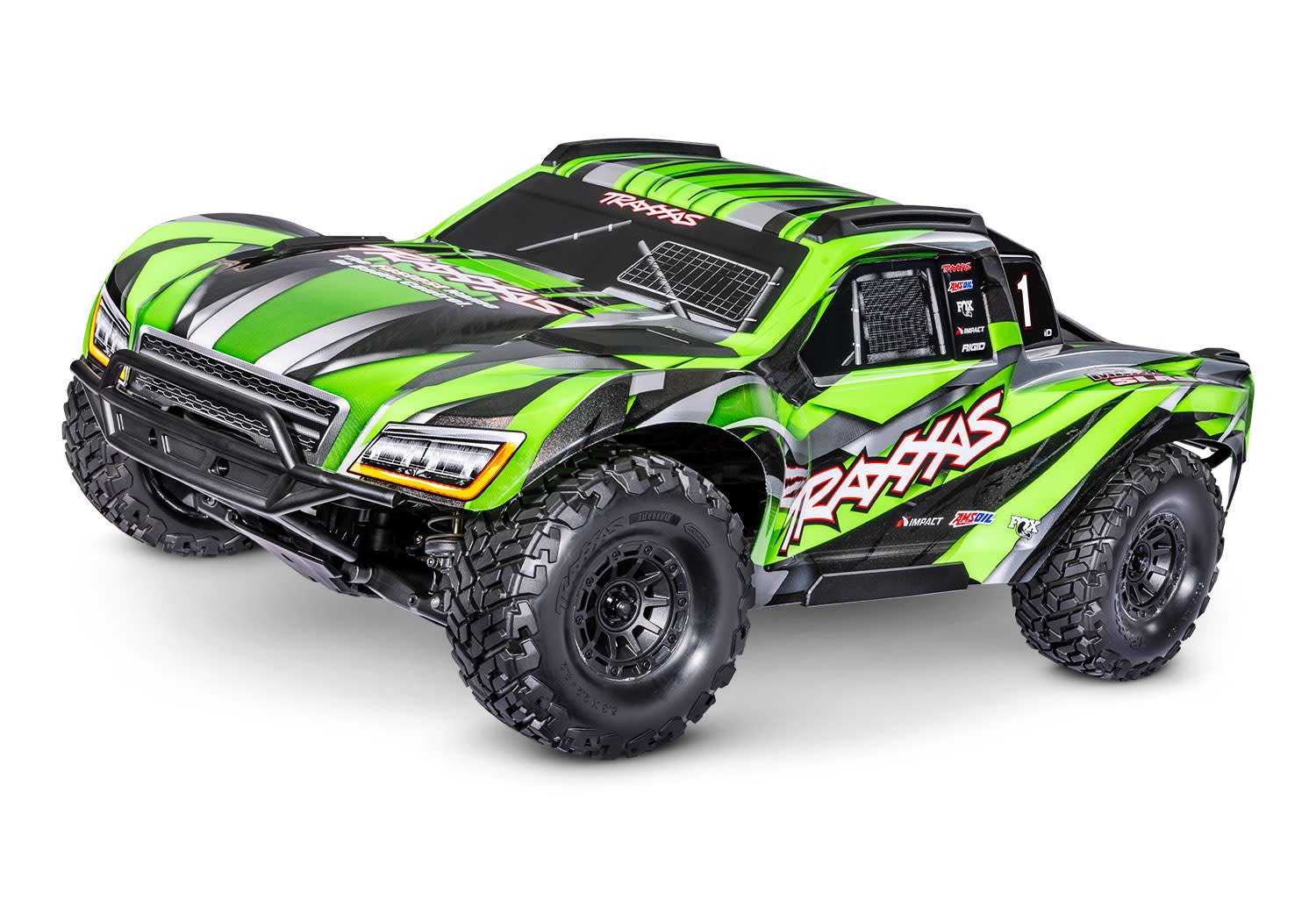 s*n様 Rocktron Intellifex TRA102076-4GRN MAXX SLASH 6S SHORT COURSE TRUCK: GREEN - My