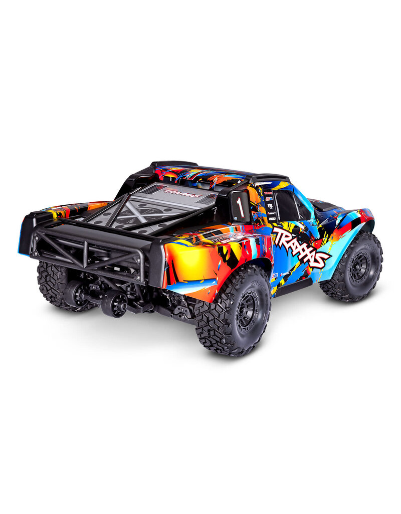 TRAXXAS TRA102076-4-RNR MAXX SLASH 6S SHORT COURSE TRUCK: ROCK N ROLL