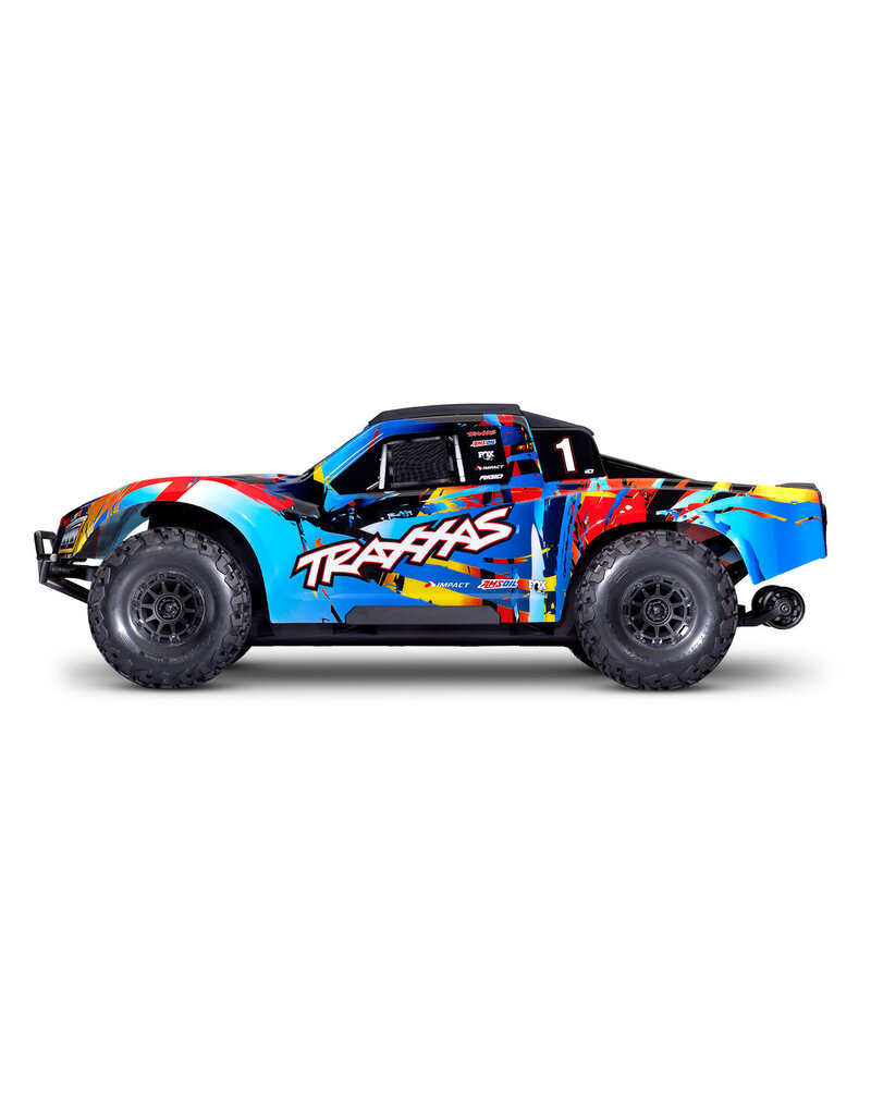 TRAXXAS TRA102076-4-RNR MAXX SLASH 6S SHORT COURSE TRUCK: ROCK N ROLL