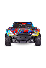 TRAXXAS TRA102076-4-RNR MAXX SLASH 6S SHORT COURSE TRUCK: ROCK N ROLL