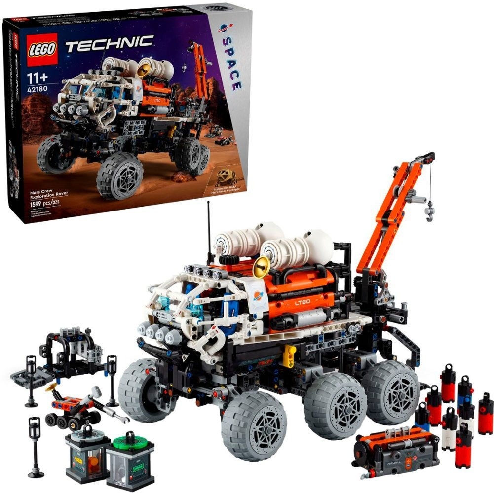 LEGO 42180 TECHNIC MARS CREW EXPLORATION ROVER 1599PCS
