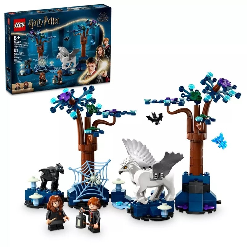 LEGO 76432 HARRY POTTER FORBIDDEN FOREST MAGICAL CREATURES 172PCS