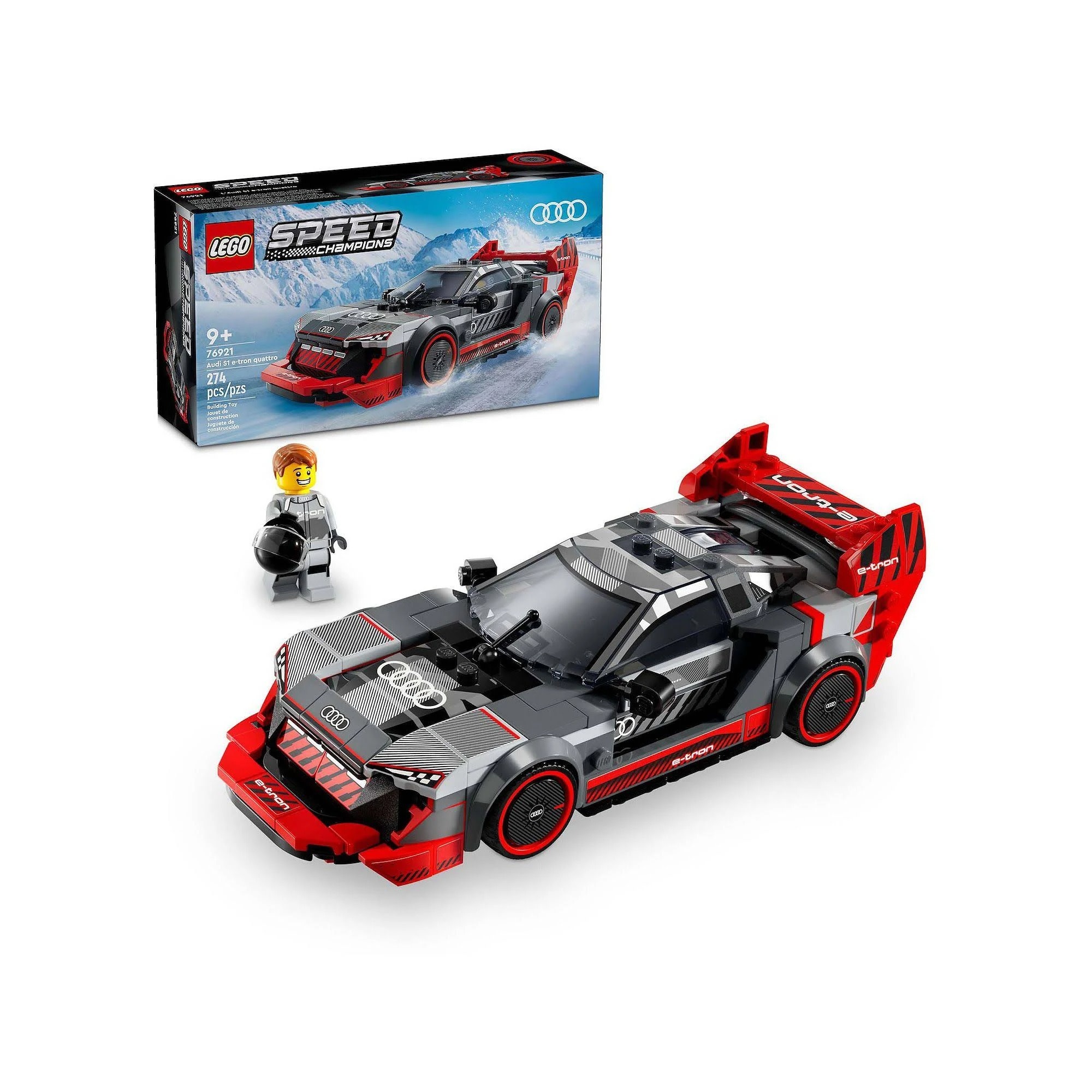 LEGO 76921 SPEED CHAMPIONS AUDI S1 E-TRON QUATTRO 274PCS - My