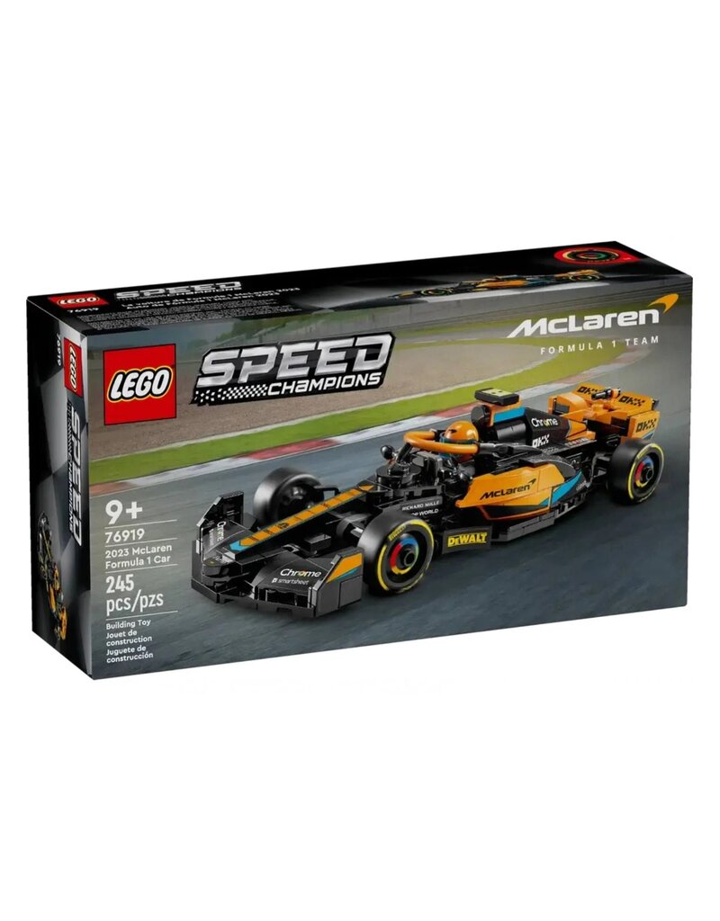 LEGO 76919 SPEED CHAMPIONS 2023 MCLAREN FORMULA 1 CAR 245PCS - My Tobbies -  Toys & Hobbies