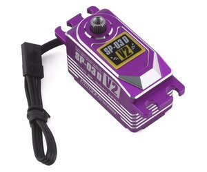 yokomo YD-2 SX3 SP-03Dサーボ、オプション付き YOKSP-03DV2PA SP-03 D V2 PROGRAMABLE BRUSHLESS DRIFT SERVO (PURPLE