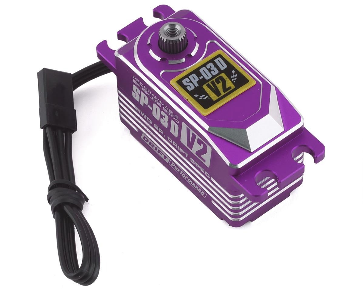 YOKSP-03DV2PA SP-03 D V2 PROGRAMABLE BRUSHLESS DRIFT SERVO (PURPLE) (HIGH VOLTAGE)