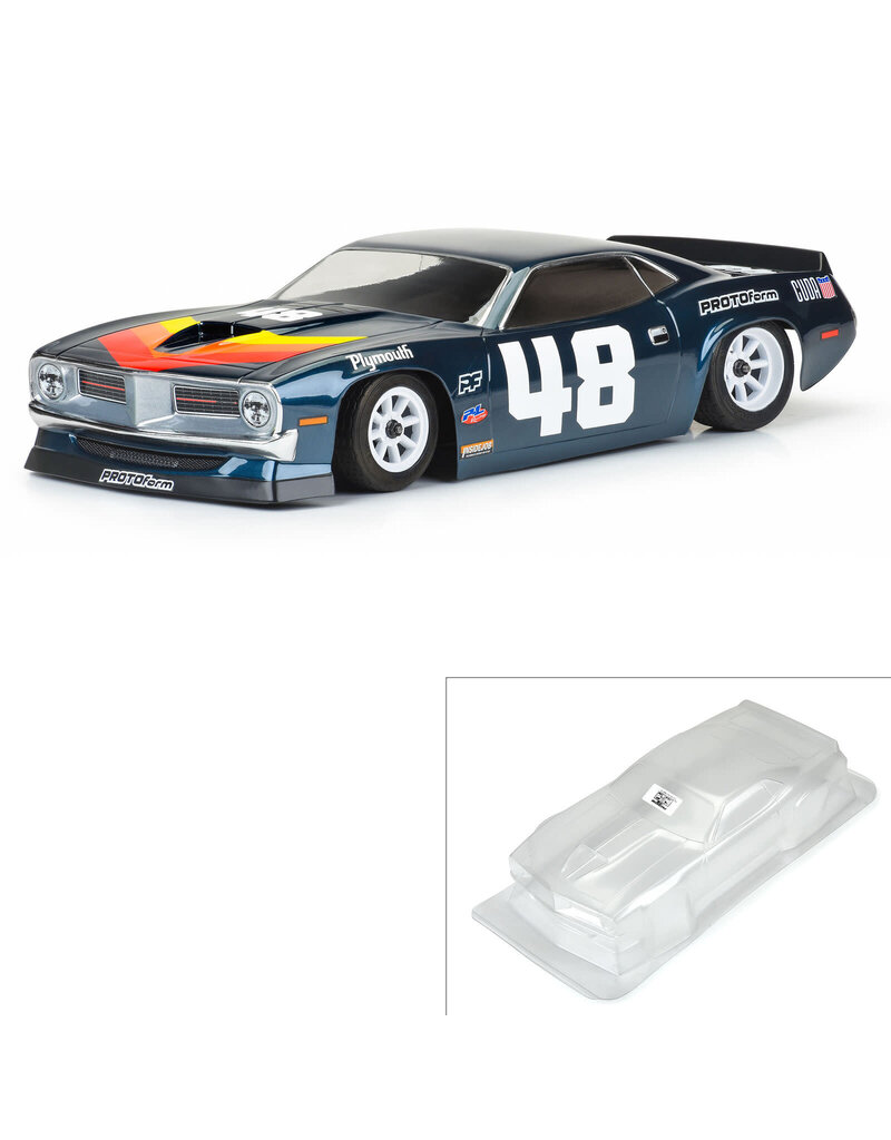 PROTOFORM PRM159400 1970 CUDA CLEAR BODY FOR VTA