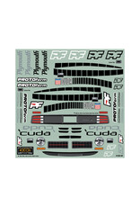 PROTOFORM PRM159400 1970 CUDA CLEAR BODY FOR VTA