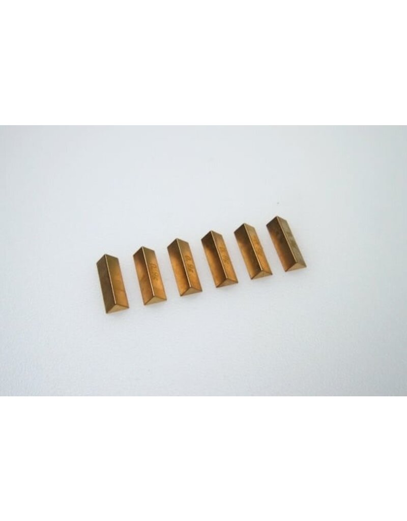 PN RACING PN MR3058B BALANCE BRASS WEIGHT 0.9G/EA. FOR MR-03 (6)
