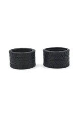 MARKA RACING PRODUCTS KEN MRK-MZR-V1RR05 V1 MINI Z RCP RUBBER REAR RADIAL TIRE 5 DEGREE (2)