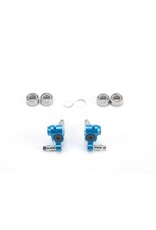 PN RACING PN MR3046B ADJUSTABLE AXLE LOW DOWN KNUCKLES FOR MR-03: BLUE