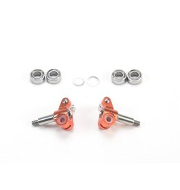 PN RACING PNMR3046 MINI-Z MR03 ADJUSTABLE AXLE LOW DOWN KNUCKLE ORANGE