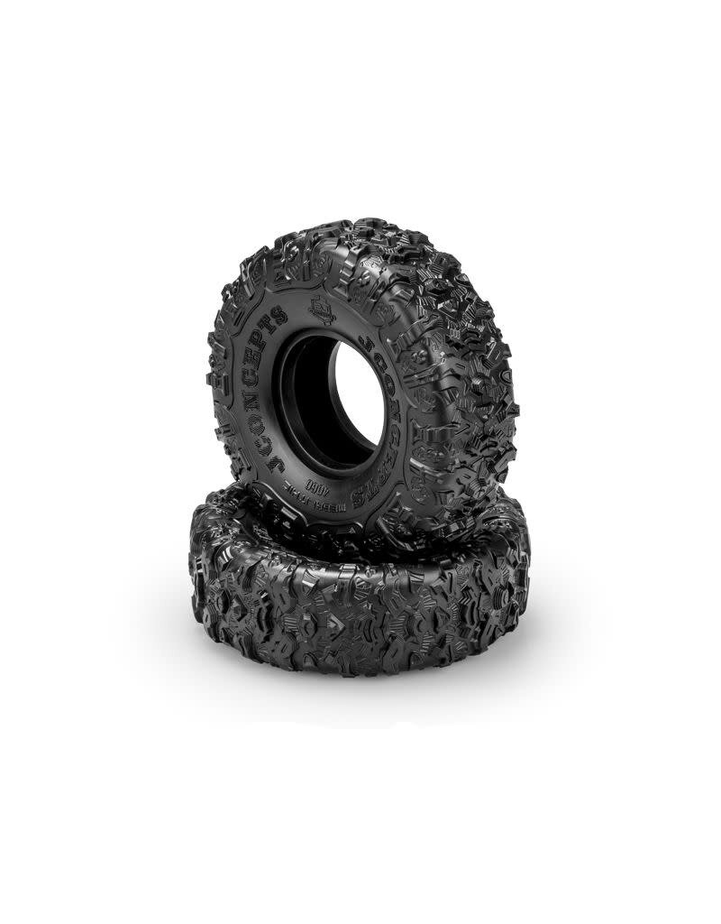 JCONCEPTS JCO4060-02 MEGALITHIC, GREEN COMPOUND, PERFORMANCE 1.9" SCALER TIRE (4.75IN OD), FITS 1.9" SCALE WHEELS