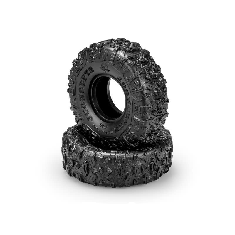 JCO4060-02 MEGALITHIC, GREEN COMPOUND, PERFORMANCE 1.9" SCALER TIRE (4.75IN OD), FITS 1.9" SCALE WHEELS