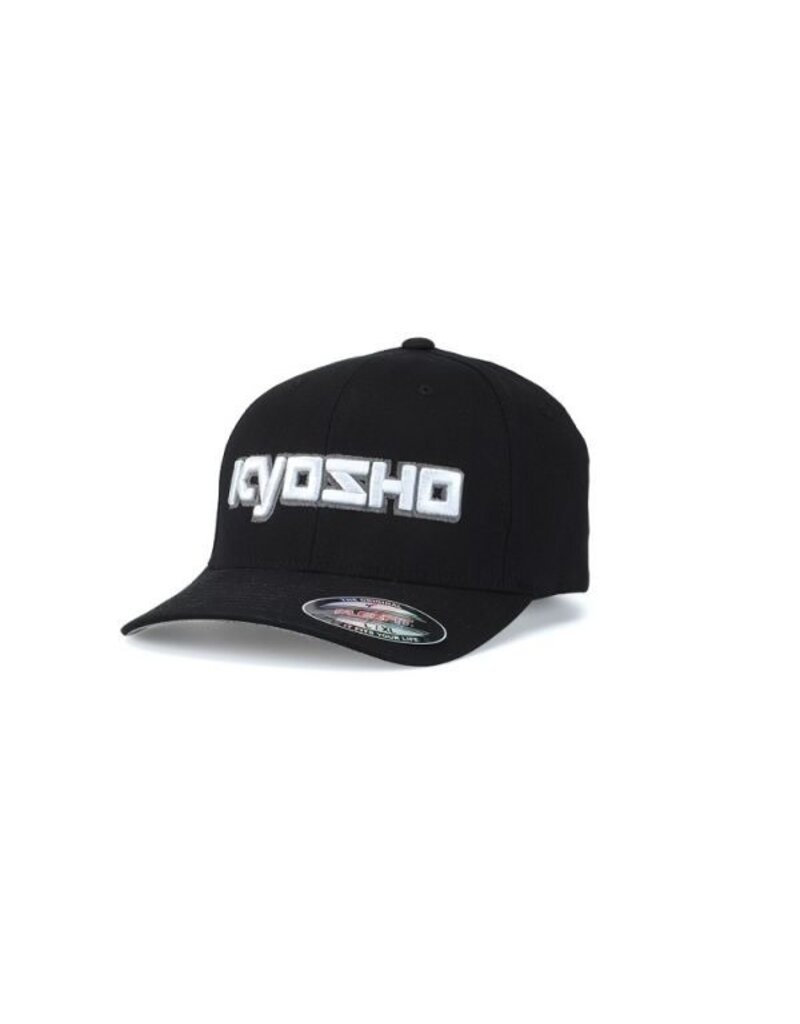 KYOSHO KYOKA30001BL KYOSHO 3D CAP L/XL: BLACK
