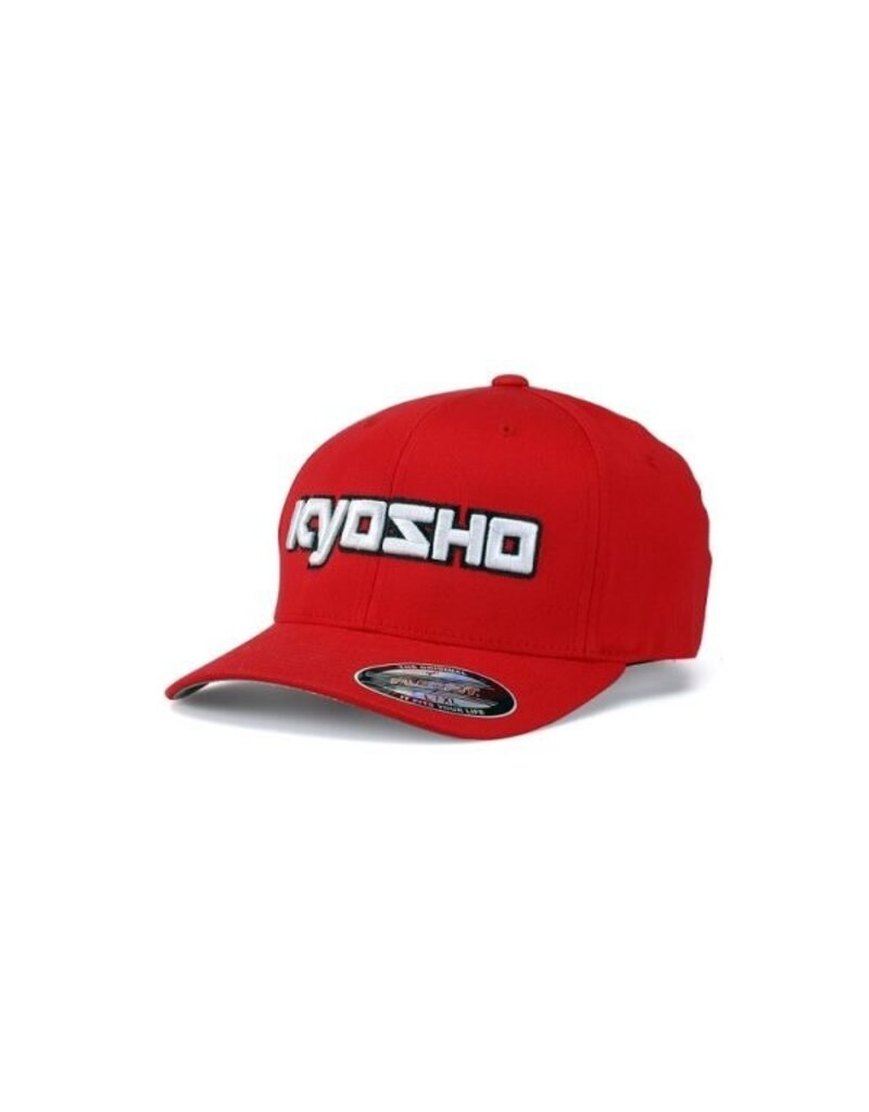 KYOSHO KYOKA30001RL KYOSHO 3D CAP L/XL: RED