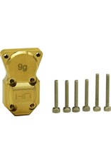 HOT RACING HRASXTF12CH 9G BRASS DIFFERENTIAL COVER FOR AXIAL SCX24