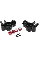 HOT RACING HRAERVT2101 ALUMINUM AXLE CARRIERS FOR TRAXXAS E-REVO 2.0 (2)