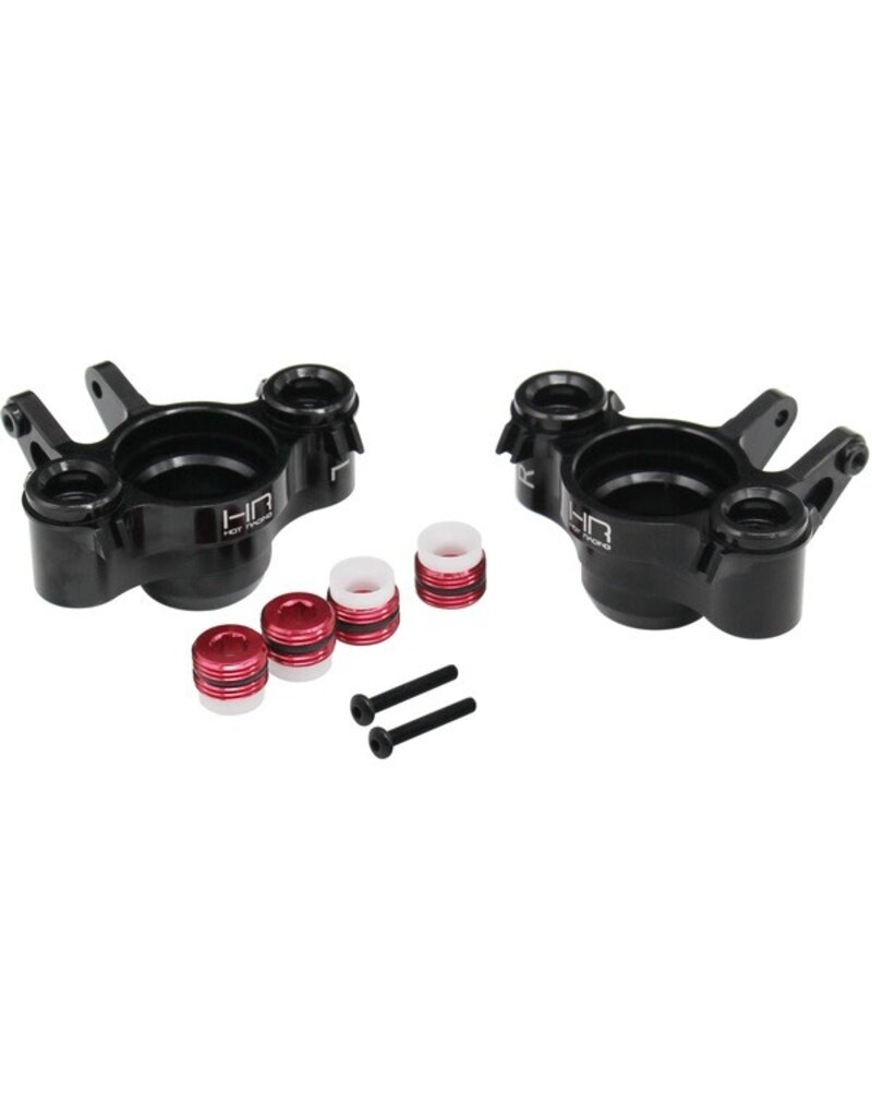 HOT RACING HRAERVT2101 ALUMINUM AXLE CARRIERS FOR TRAXXAS E-REVO 2.0 (2)