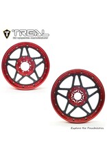 TREAL TRLX003XB1GXT FRONT AND REAR WHEELS FOR PROMOTO RED