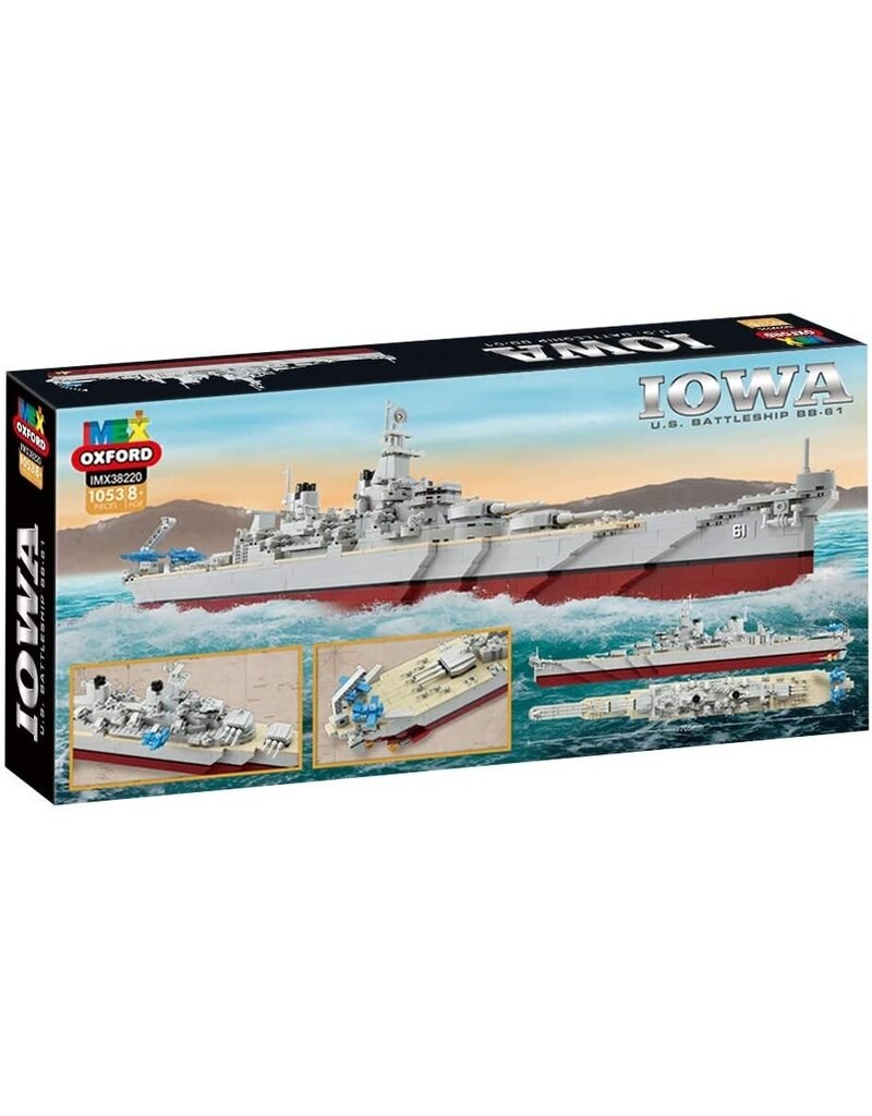 OXFORD IMX38220 1053 PCS USS IOWA BATTLESHIP