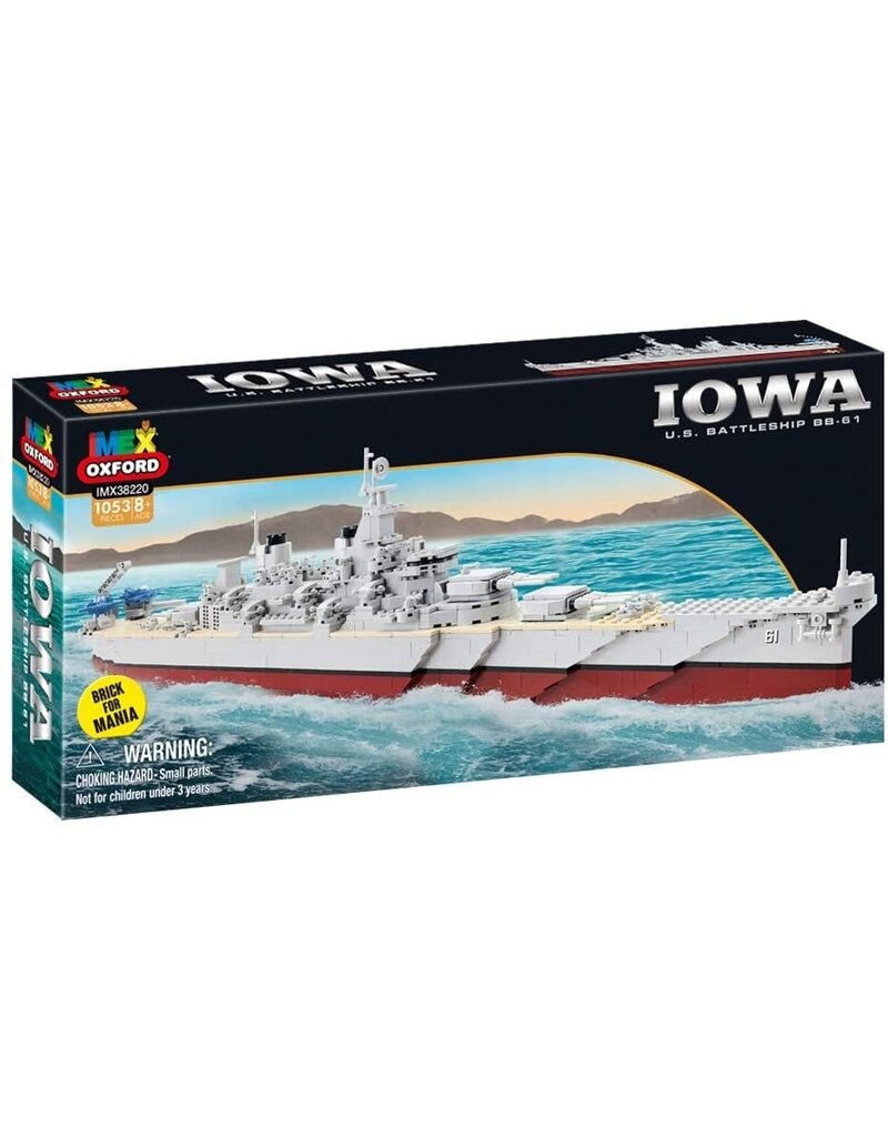 OXFORD IMX38220 1053 PCS USS IOWA BATTLESHIP