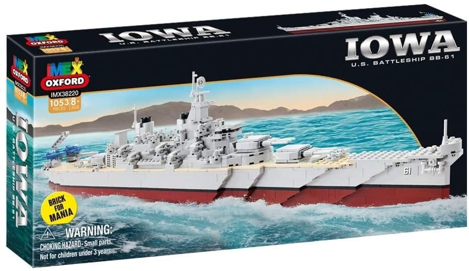 IMX38220 1053 PCS USS IOWA BATTLESHIP