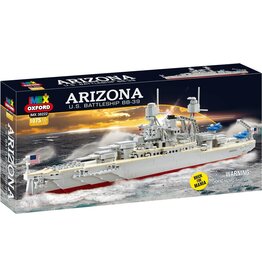 OXFORD IMX38222 1075 PCS USS ARIZONA BATTLESHIP