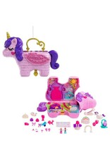 POLLY POCKET MTL GKL24 UNICORN PARTY LARGE COMPACT PLAYSET